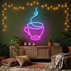 Coffee Cup Led Neon Sign Light