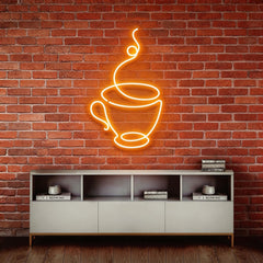 Coffee Cup Neon Sign
