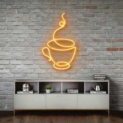 Coffee Cup Neon Sign