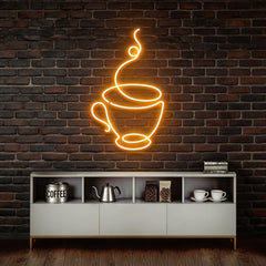 Coffee Cup Neon Sign