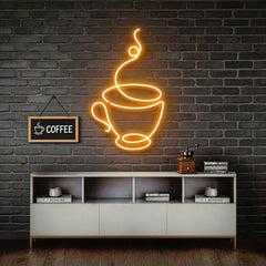 Coffee Cup Neon Sign