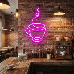 Coffee Cup Led Neon Sign Light