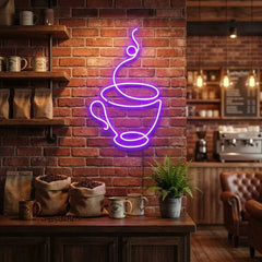 Coffee Cup Led Neon Sign Light