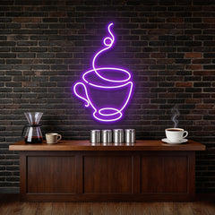 Coffee Cup Neon Sign