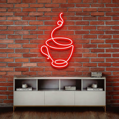 Coffee Cup Neon Sign
