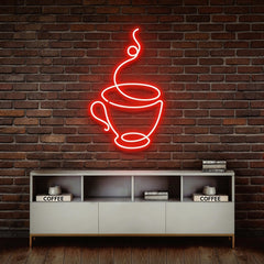 Coffee Cup Neon Sign