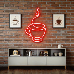 Coffee Cup Neon Sign