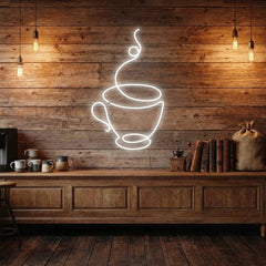 Coffee Cup Led Neon Sign Light