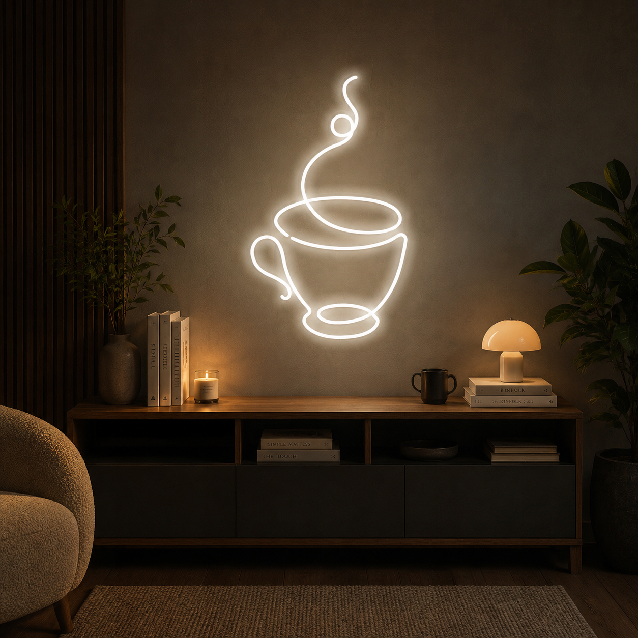 Coffee Cup Neon Sign
