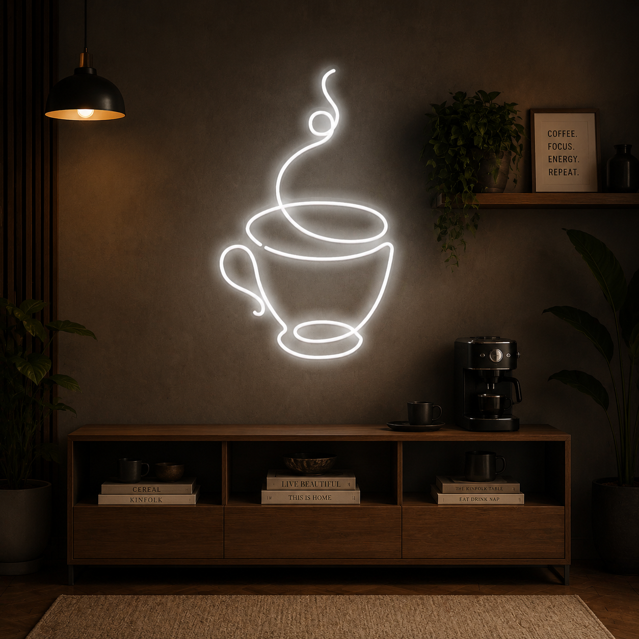 Coffee Cup Neon Sign