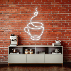 Coffee Cup Neon Sign