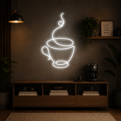 Coffee Cup Neon Sign