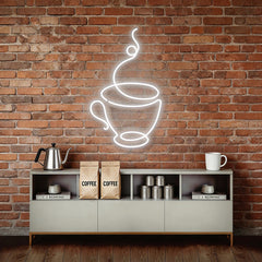 Coffee Cup Neon Sign