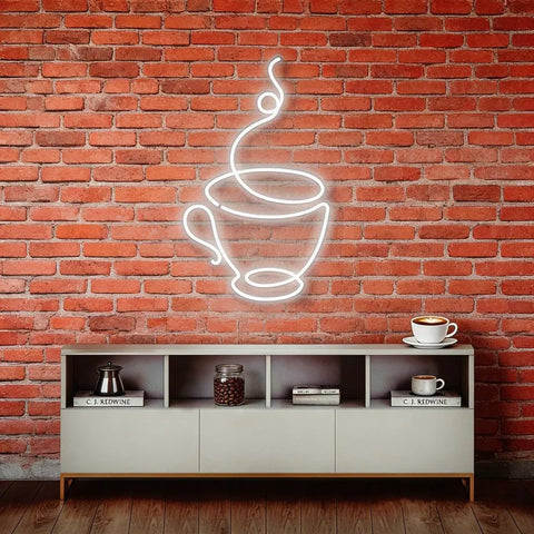 Coffee Cup Neon Sign