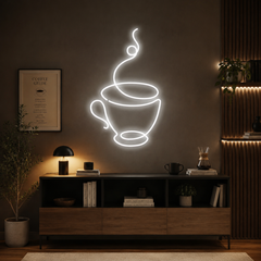 Coffee Cup Neon Sign