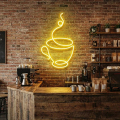 Coffee Cup Led Neon Sign Light