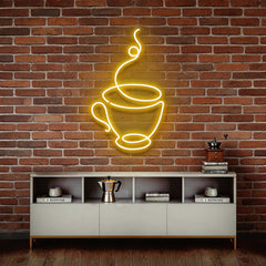 Coffee Cup Neon Sign