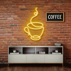 Coffee Cup Neon Sign