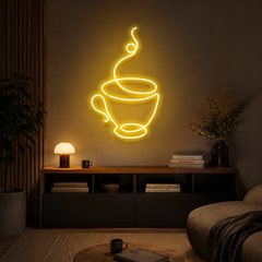 Coffee Cup Neon Sign