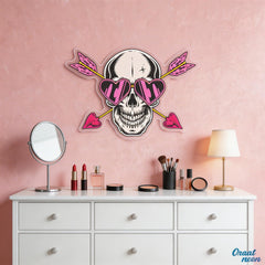 Kiss of Death, Heart of Love Best Gift For Valentine Neon Sight Light Artwork