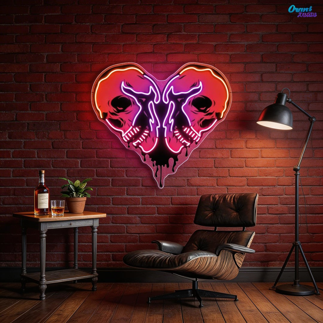 Valentine’s in the Underworld Best Gift For Valentine Neon Sight Light Artwork