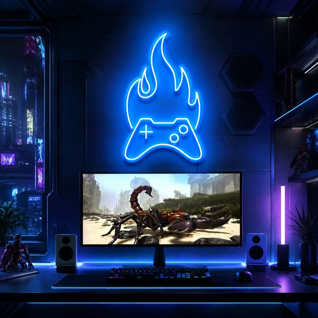 Controller On Fire