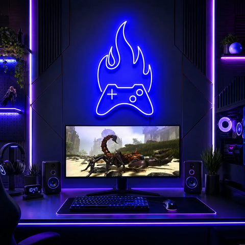 Controller On Fire