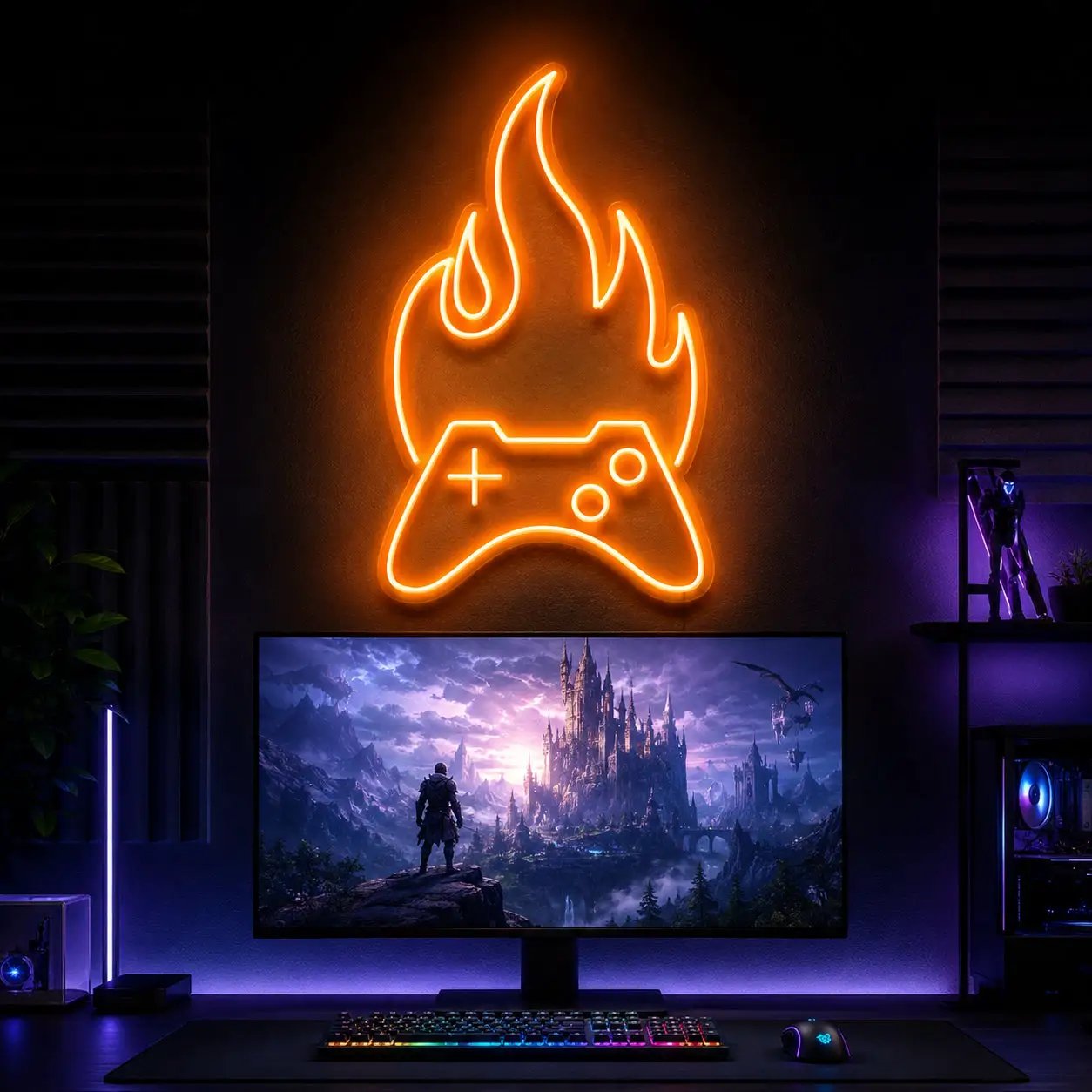 Controller On Fire