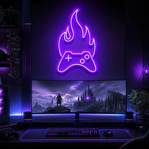 Controller On Fire