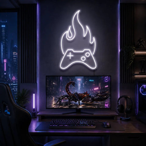 Controller On Fire