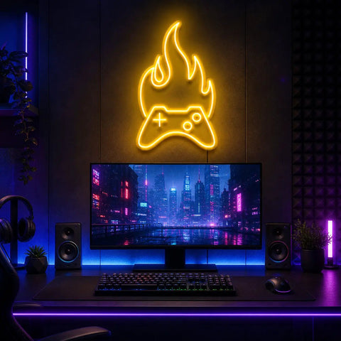 Controller On Fire