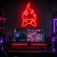 Controller On Fire