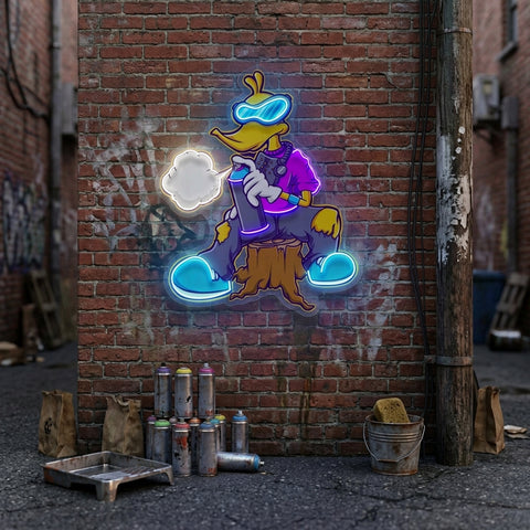Cool Duck LED Neon Sign Light Pop Art