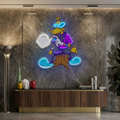 Cool Duck LED Neon Sign Light Pop Art