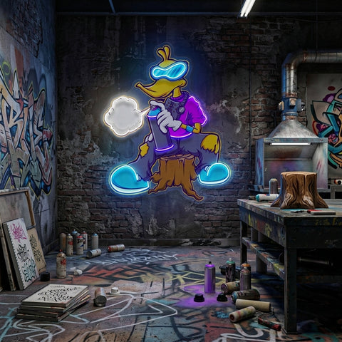 Cool Duck LED Neon Sign Light Pop Art
