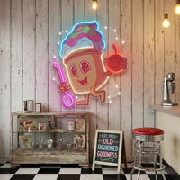 Cool Ice Cream LED Neon Sign Light Pop Art