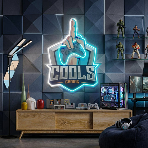 Cools Gaming LED Neon Sign Light Pop Art