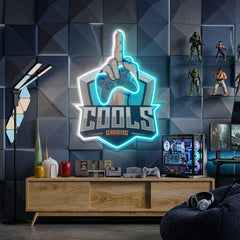 Cools Gaming LED Neon Sign Light Pop Art