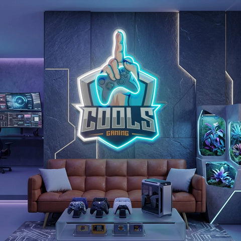 Cools Gaming LED Neon Sign Light Pop Art