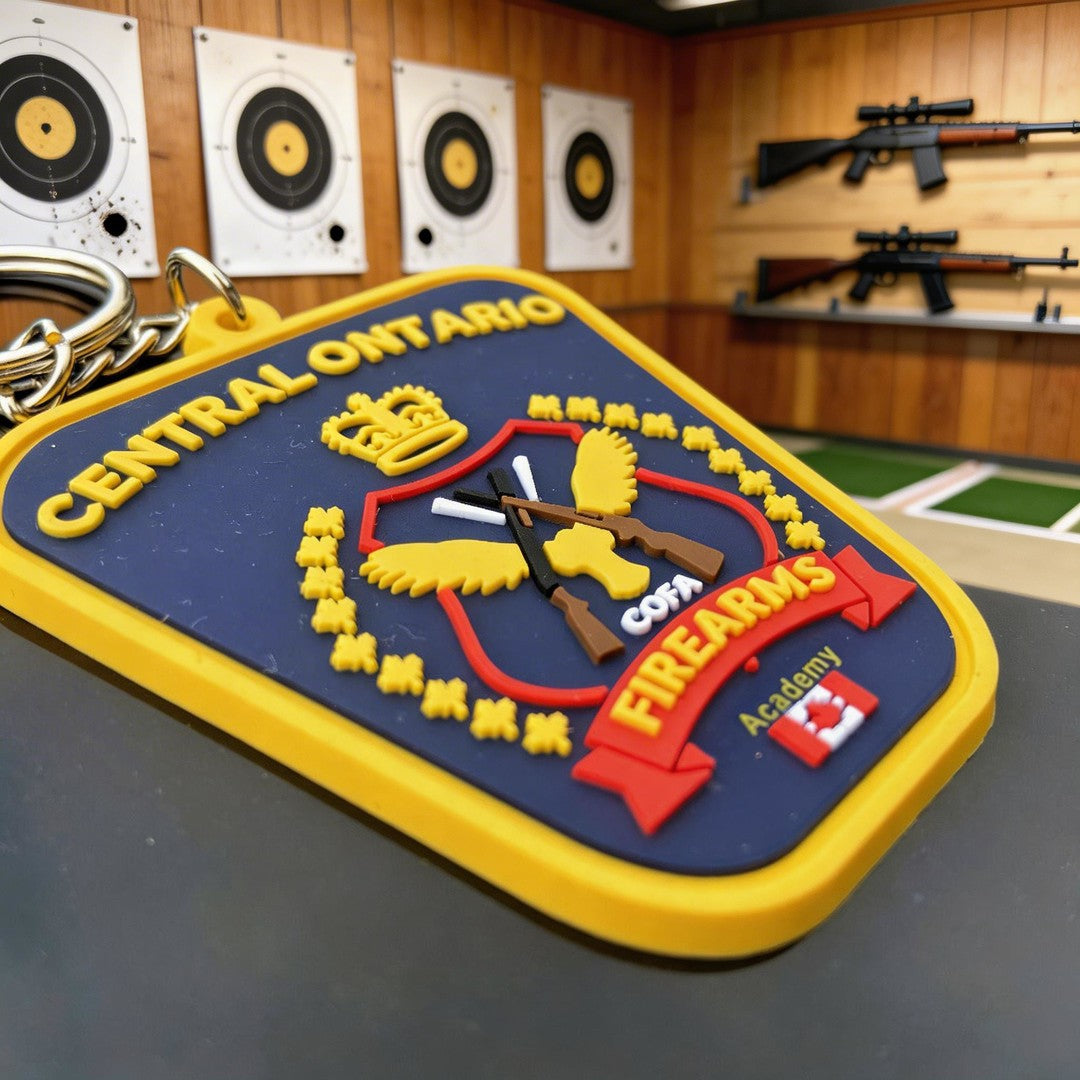 Custom 3D Die-Cut Rubber Keychains