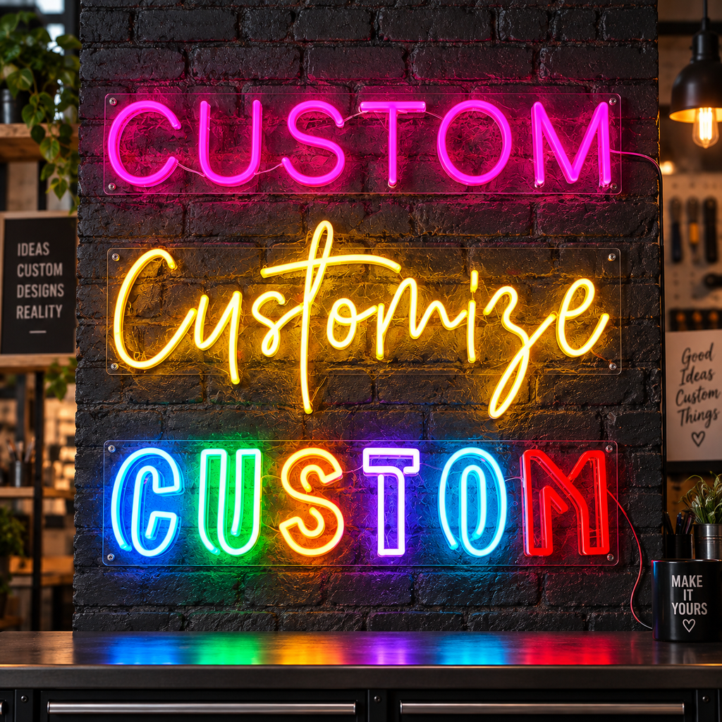 Custom Neon Sign, Custom Neon Sign Wedding, Custom Name Neon Sign