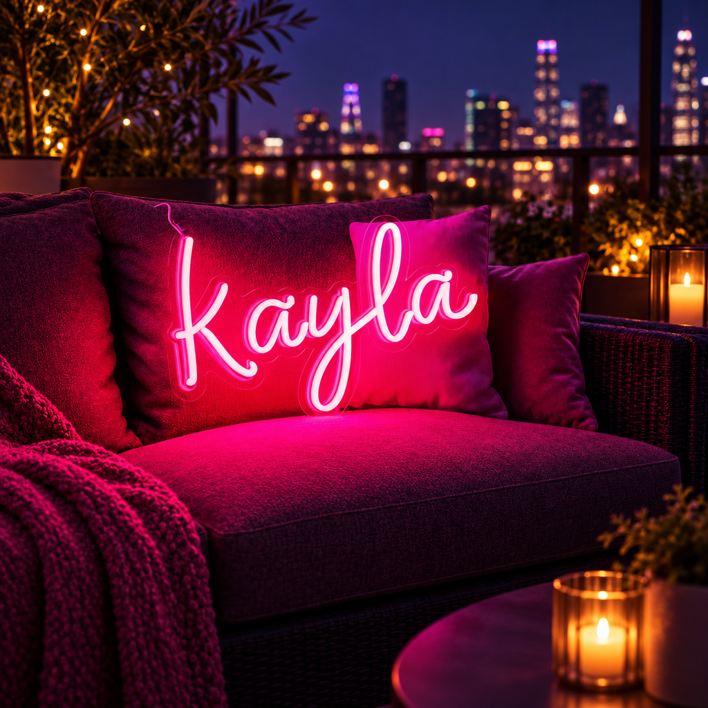 Custom Neon Sign, Custom Neon Sign Wedding, Custom Name Neon Sign