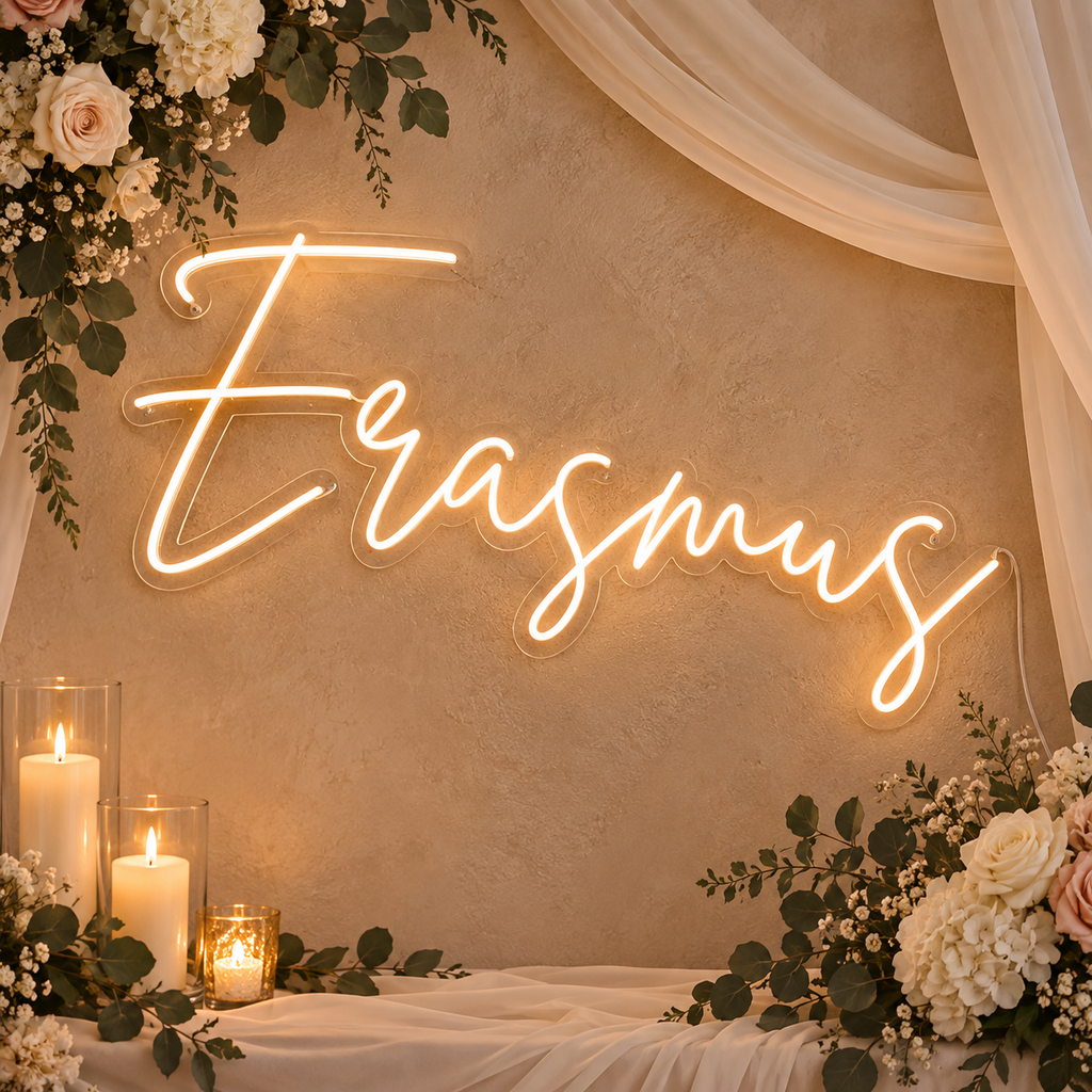 Custom Neon Sign, Custom Neon Sign Wedding, Custom Name Neon Sign
