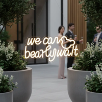 We Can Bearly Wait Neon Sign