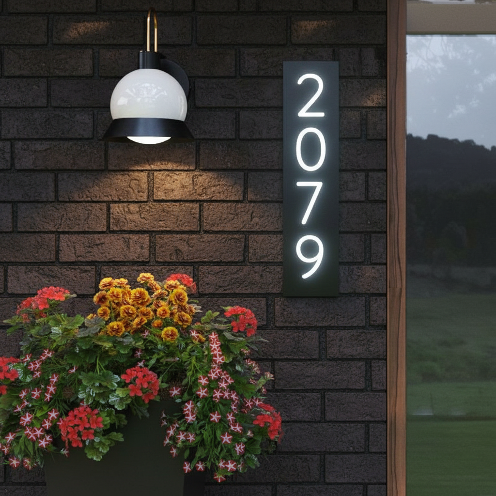 Personalized House Number Plaque Custom Address Plaque