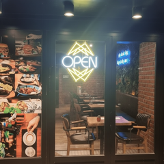 Neon LED Open Sign for Business Shop Decor