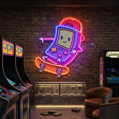 Cute Game Controller LED Neon Sign Light Pop Art