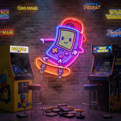 Cute Game Controller LED Neon Sign Light Pop Art