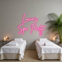 Custom Neon: Lucia’s Spa...