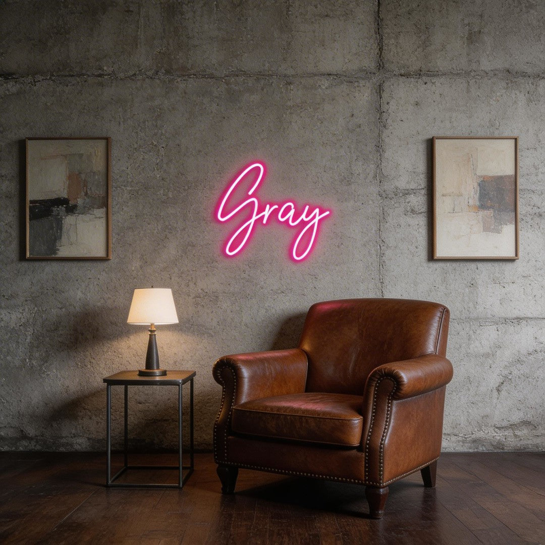 Custom Neon: Gray